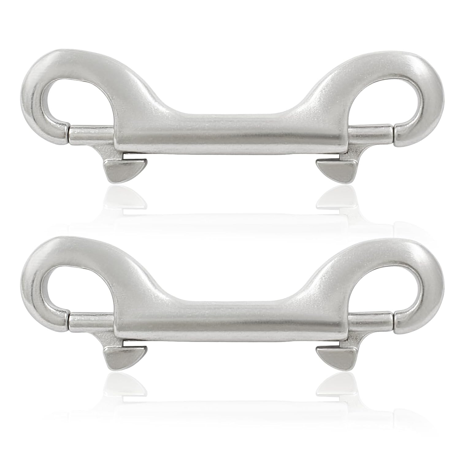 316 Stainless Steel Double Snap Hook (SOLD IN PAIRS)