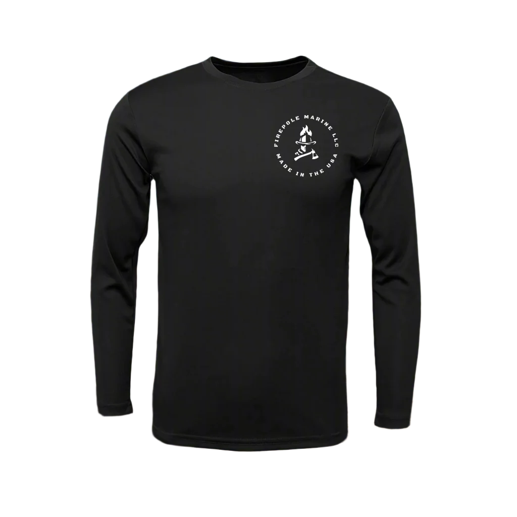 FirePole™ Long Sleeve Dri-Fit Tee Shirts by FirePole Marine