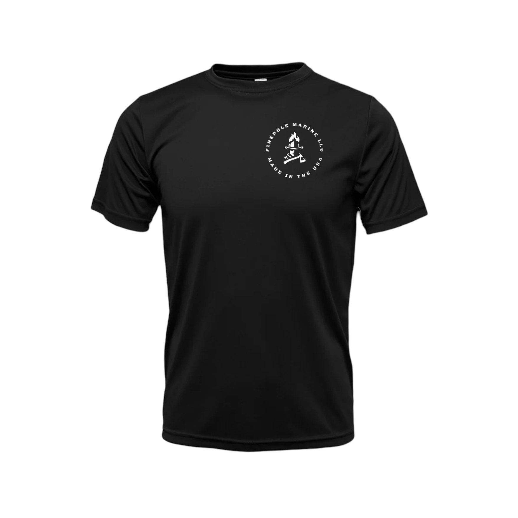 FirePole™ Short Sleeve Dri Fit Tee Shirts by FirePole Marine