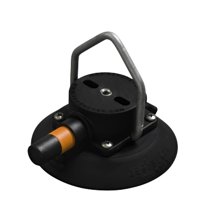 4.5 Inch SeaSucker With Stainless Steel D-Ring