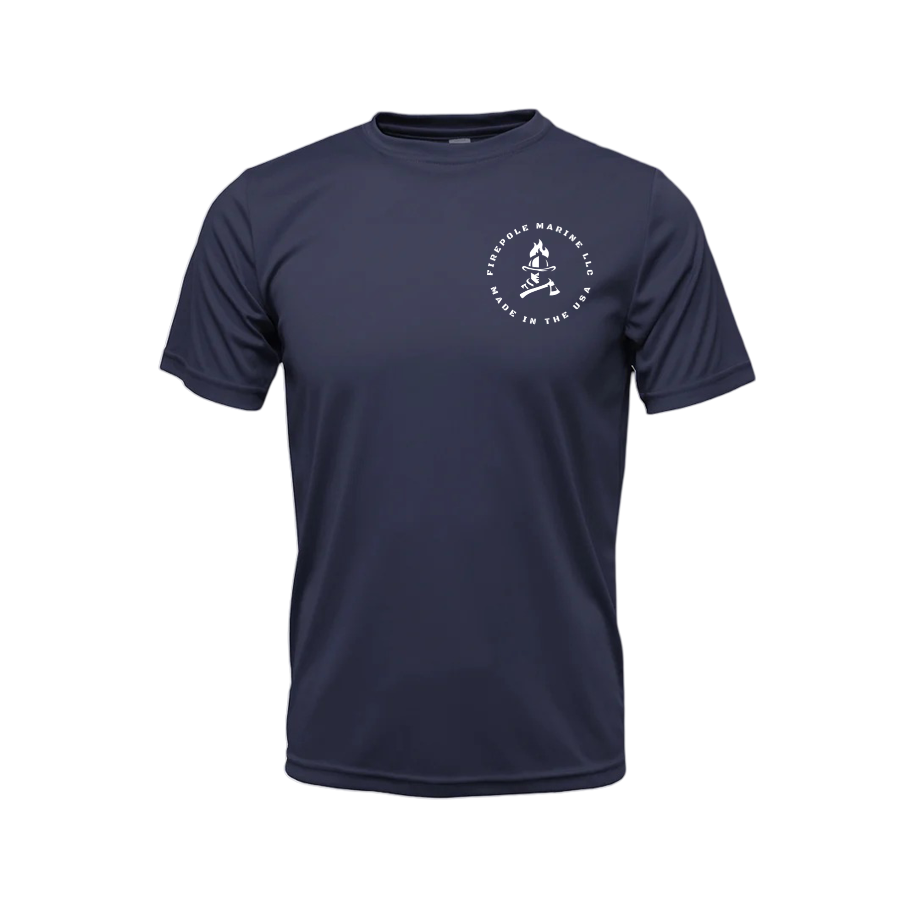 FirePole™ Short Sleeve Dri Fit Tee Shirts by FirePole Marine