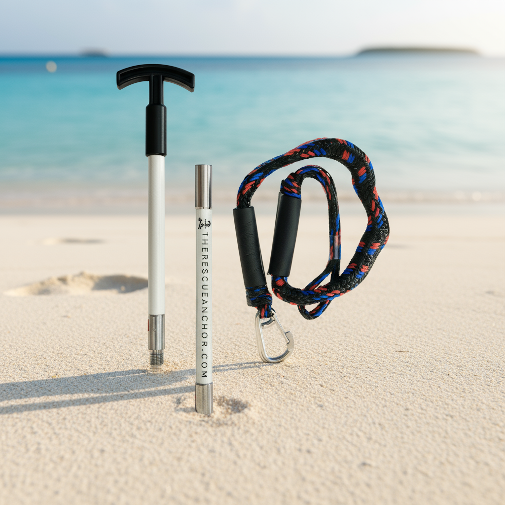 FirePole™ Jet Ski & Kayak Rescue Anchors – 24" & 36" by FirePole Marine