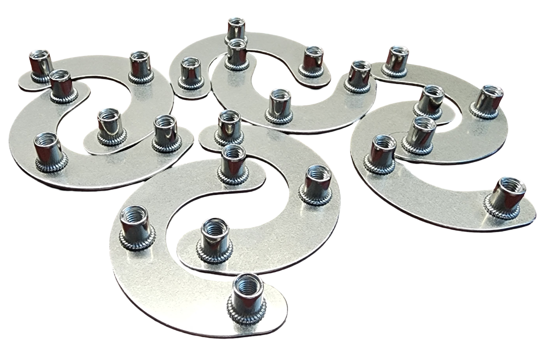 Modified Sunshade Support Socket Backing Plates by FirePole Marine