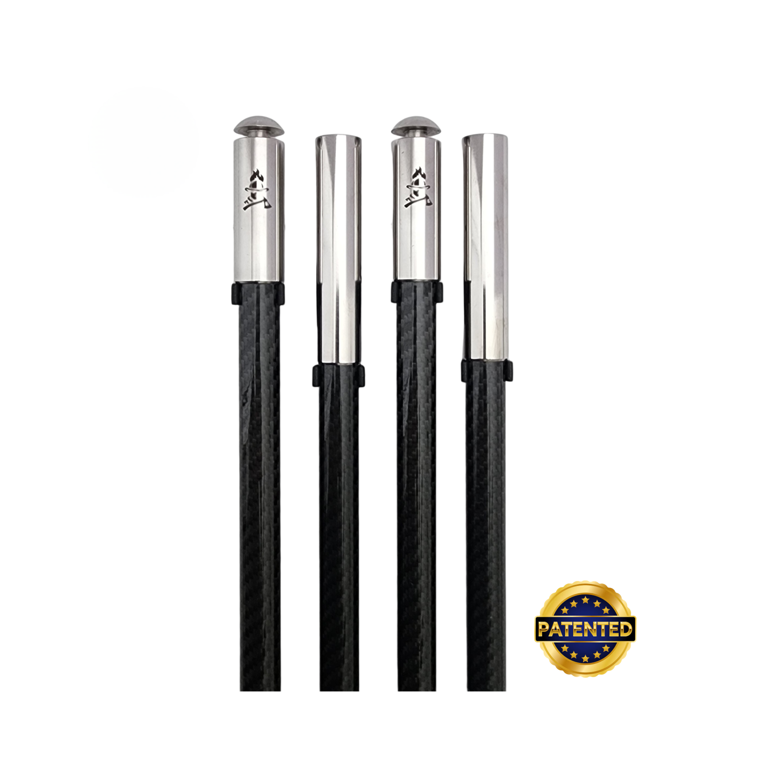 The FireCarbon™ Sunshade Support Poles- CARBON FIBER by Firepole Marine