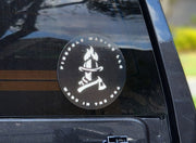 4"- Inch Glossy FirePole™ Marine Sticker