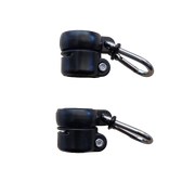 FirePole Marine Rotating Flag Ring Kit with Stainless Steel Flag Clips (2-FLAG CLIPS)