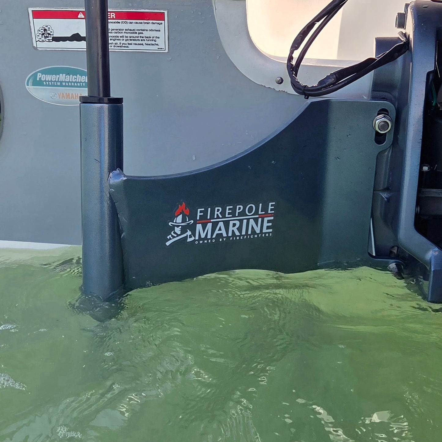 Rescue Anchor™ Outboard Motor Mount and Anchor Kit – Port and Starboard Options by FirePole Marine