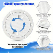 4 Inch Boat Hatch Covers