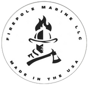 4"- Inch Glossy FirePole™ Marine Sticker
