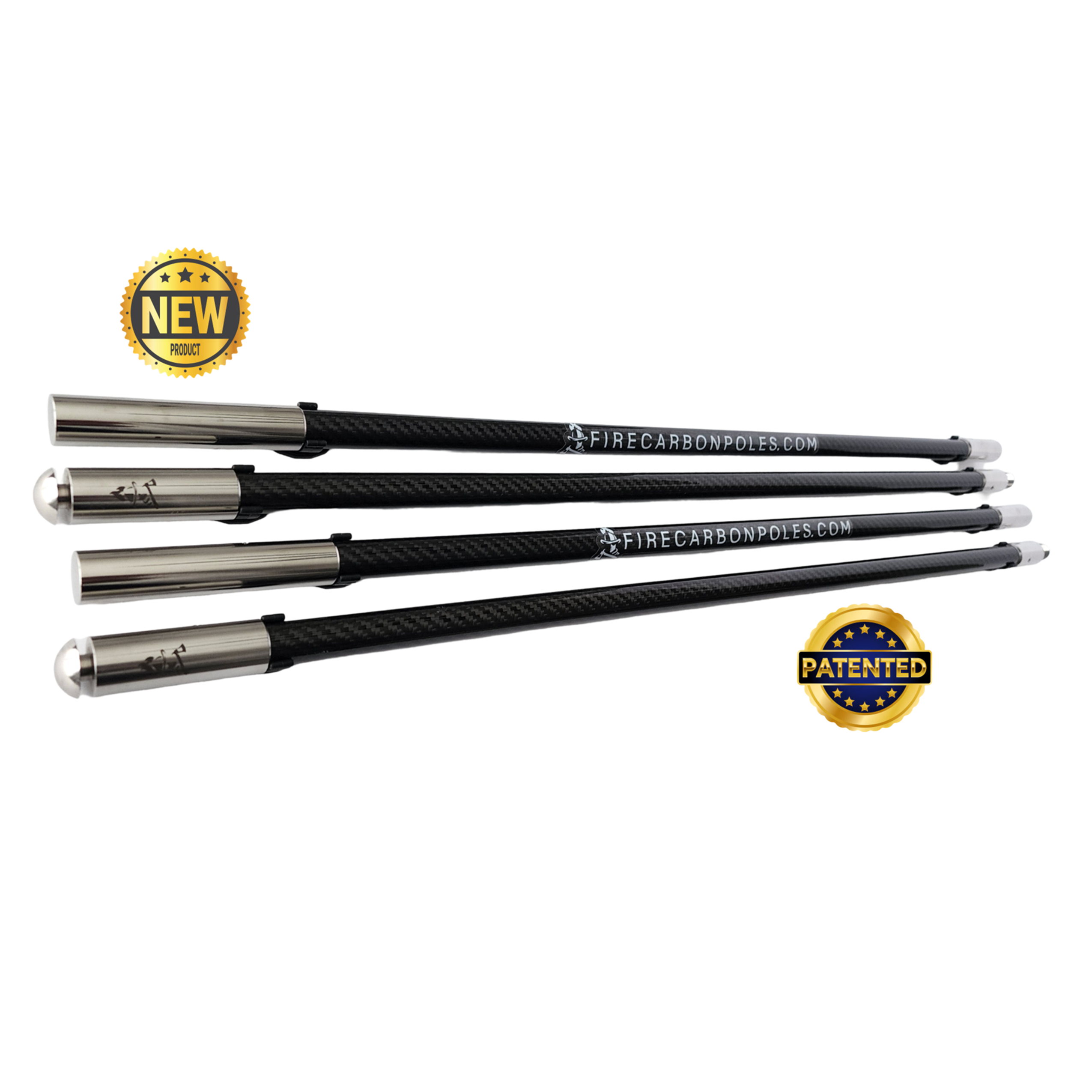 The FireCarbon™ Sunshade Support Poles- CARBON FIBER