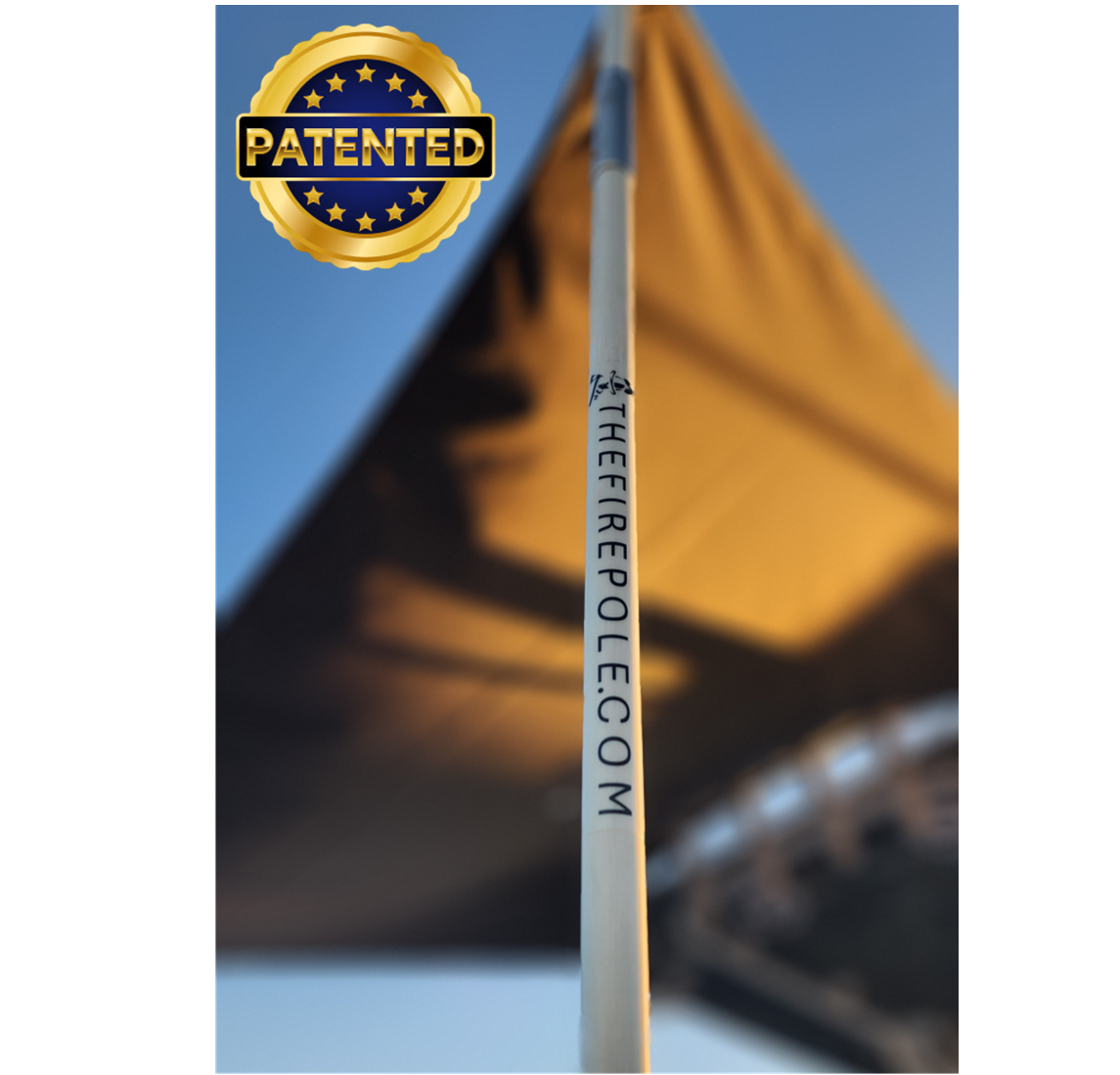 FirePole™ Sunshade Kit- (Fiberglass Support Poles)