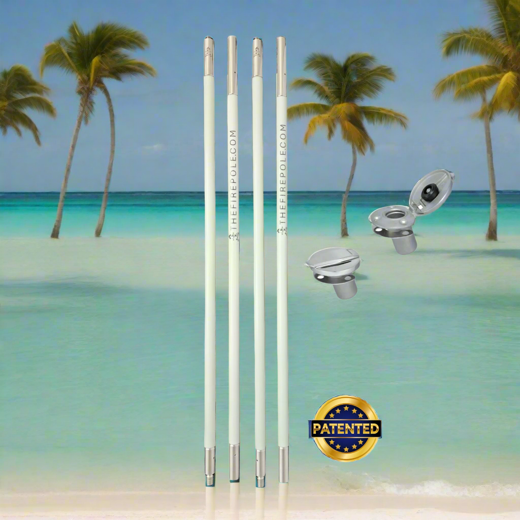 The FirePole™ Sunshade Support Pole Kit