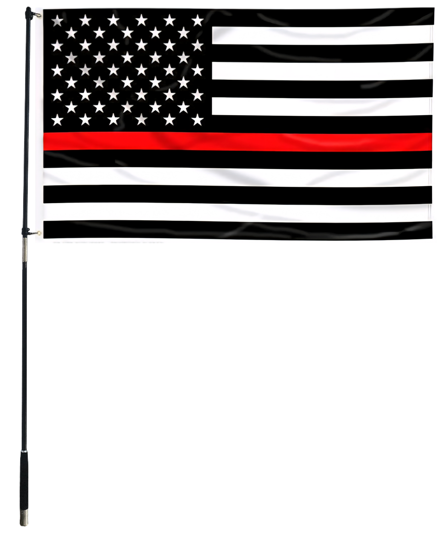 FireCarbon 6ft Flagpole (FLAG NOT INCLUDED)
