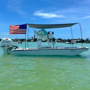 FirePole Marine™ FireCarbon™ 4-Pole Sunshade System