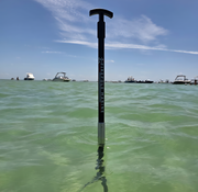 The FirePole™ Rescue Anchor- 1" Inch- 3-Piece 12' foot Shallow Water Anchor