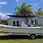 FirePole Marine™ FireCarbon™ 4-Pole Sunshade System