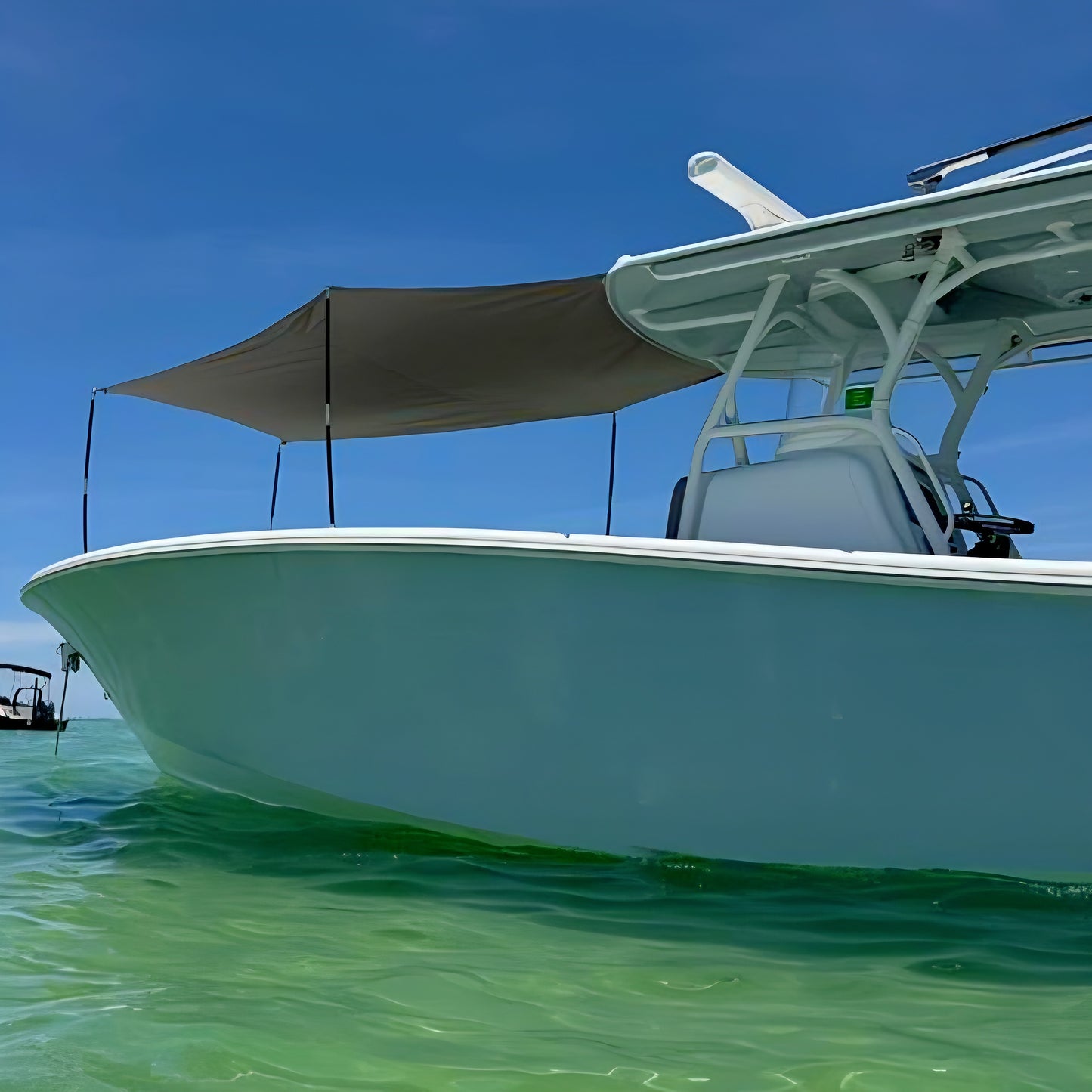 FirePole Marine™ FireCarbon™ 4-Pole Sunshade System