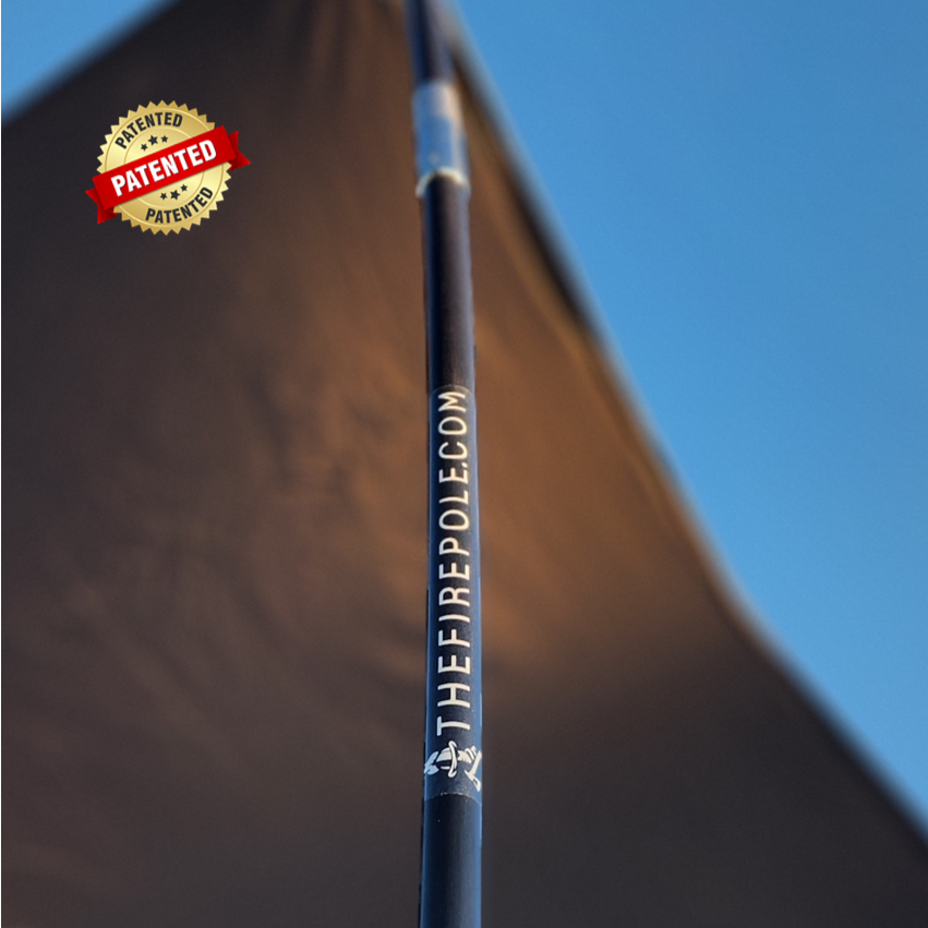 BOW- FirePole™ Sunshade Kit- (Fiberglass Support Poles) by FirePole Marine