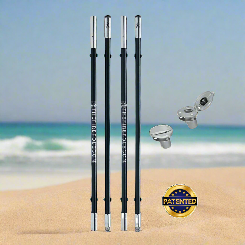 The FirePole™ Sunshade Support Pole Kit