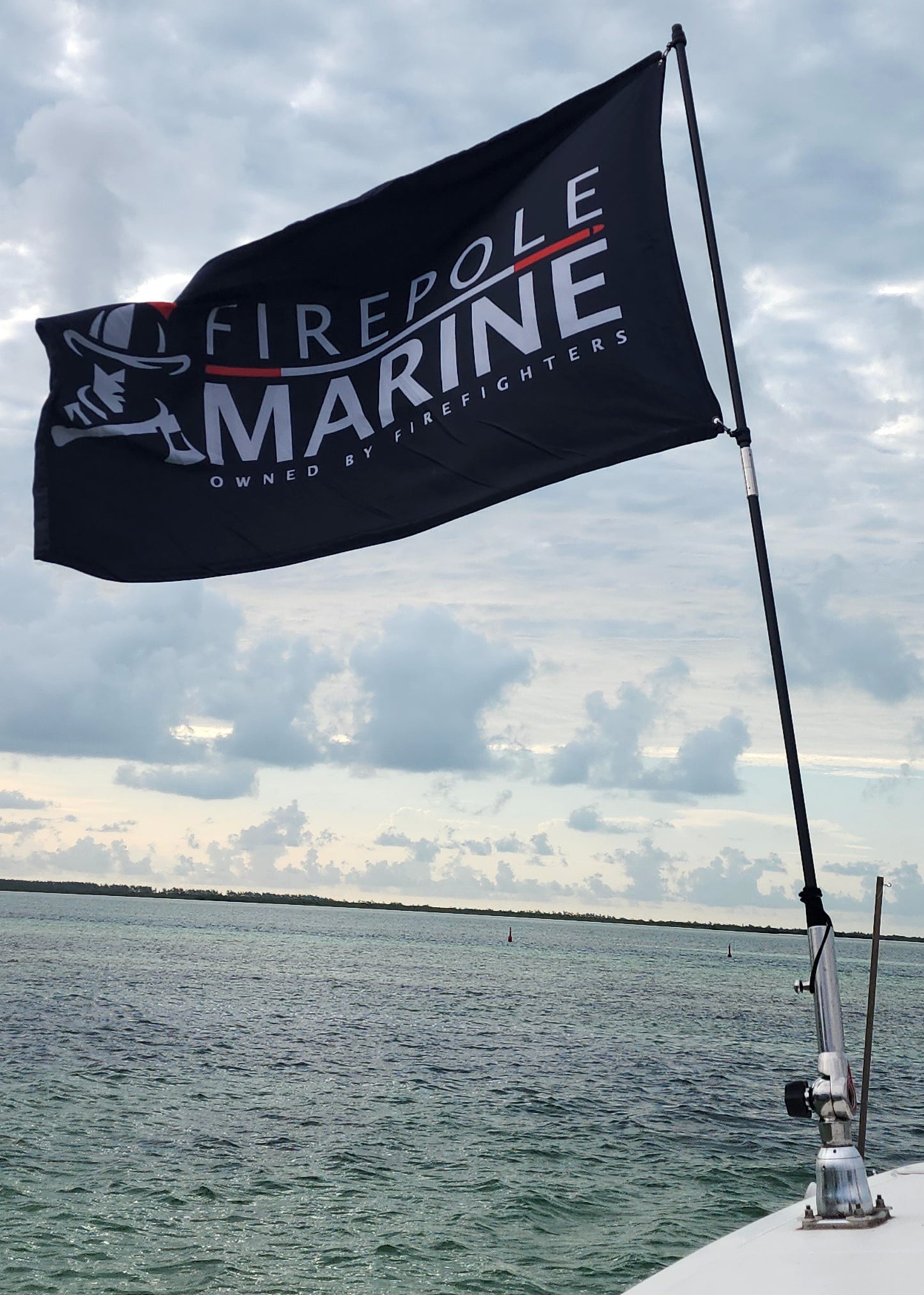 FireCarbon 6ft Flagpole (FLAG NOT INCLUDED)
