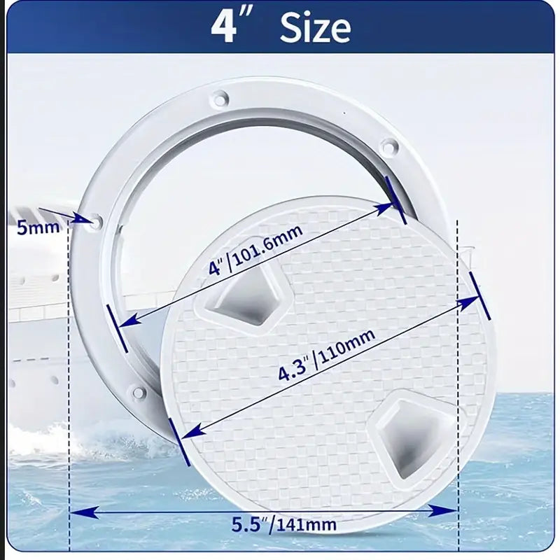 4 Inch Boat Hatch Covers