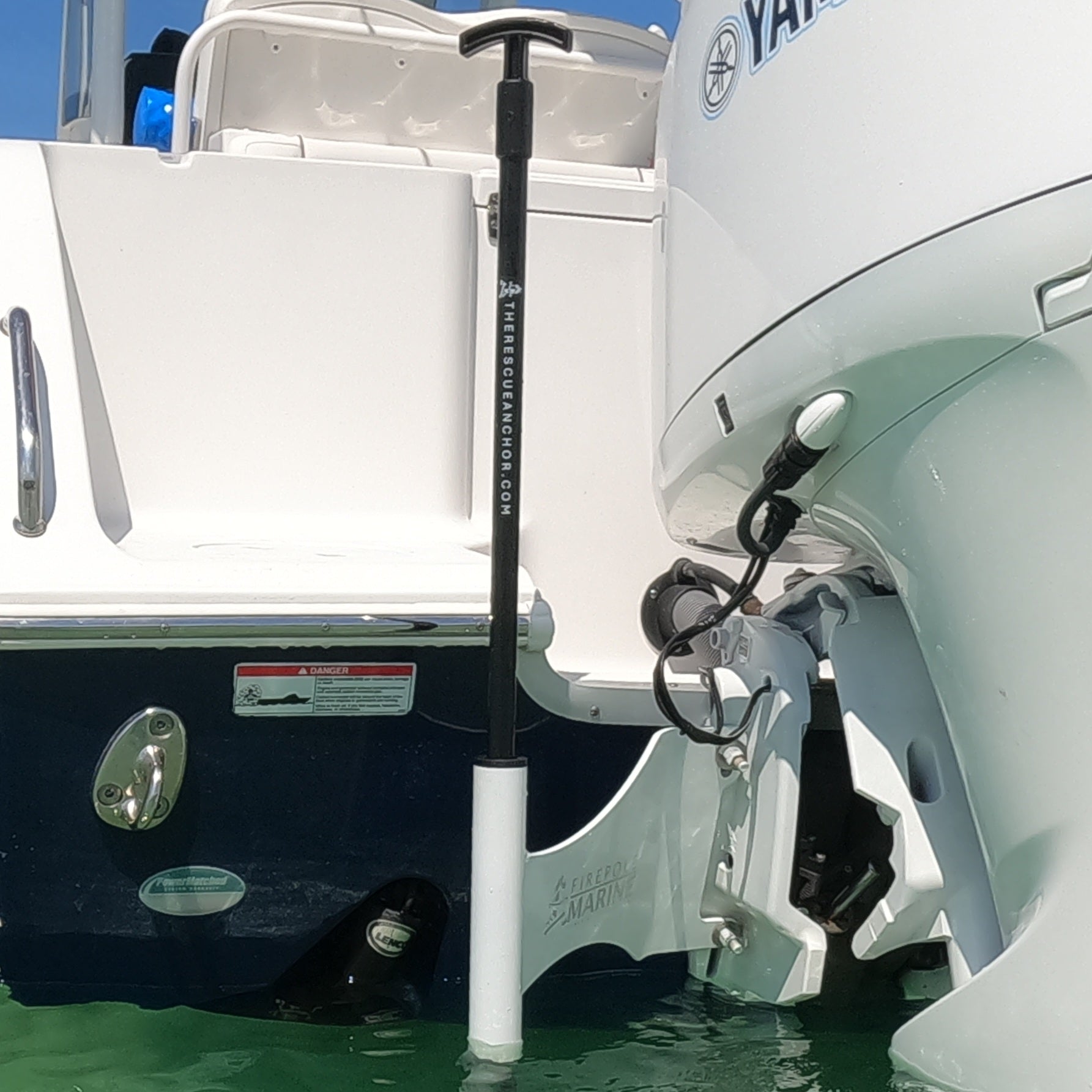 Rescue Anchor Motor Mount (Motor Mount Only)– Port and Starboard Options by FirePole Marine
