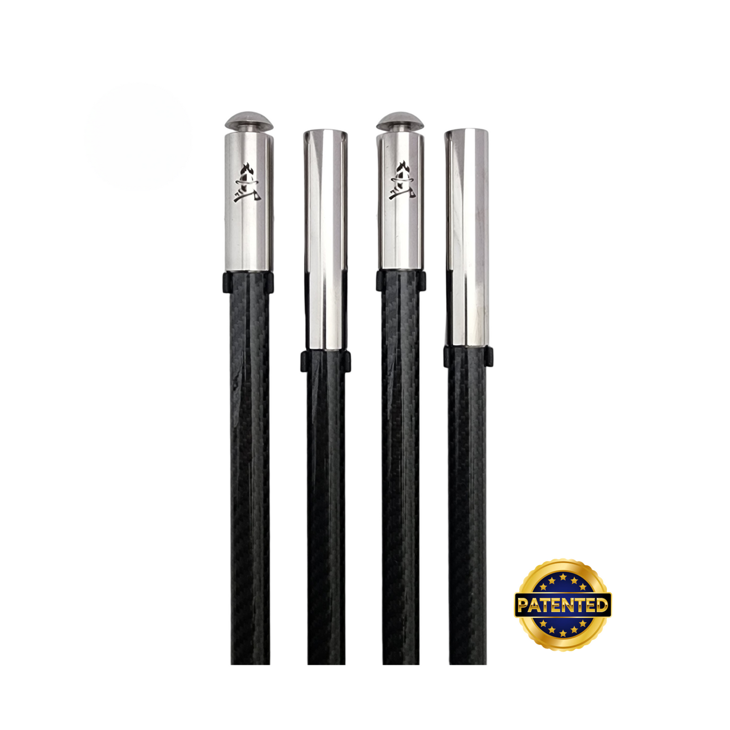 AFT-FireCarbon™ Sunshade Kit (Carbon Fiber Support Poles) by FirePole Marine